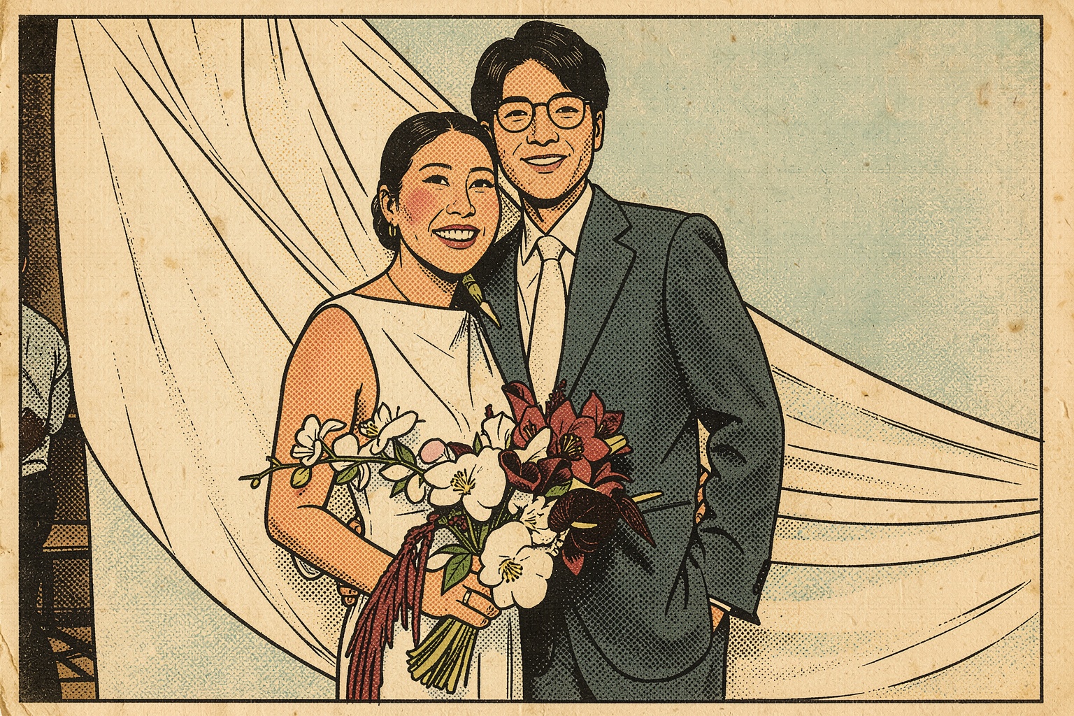 Newspaper Comic AI transformation