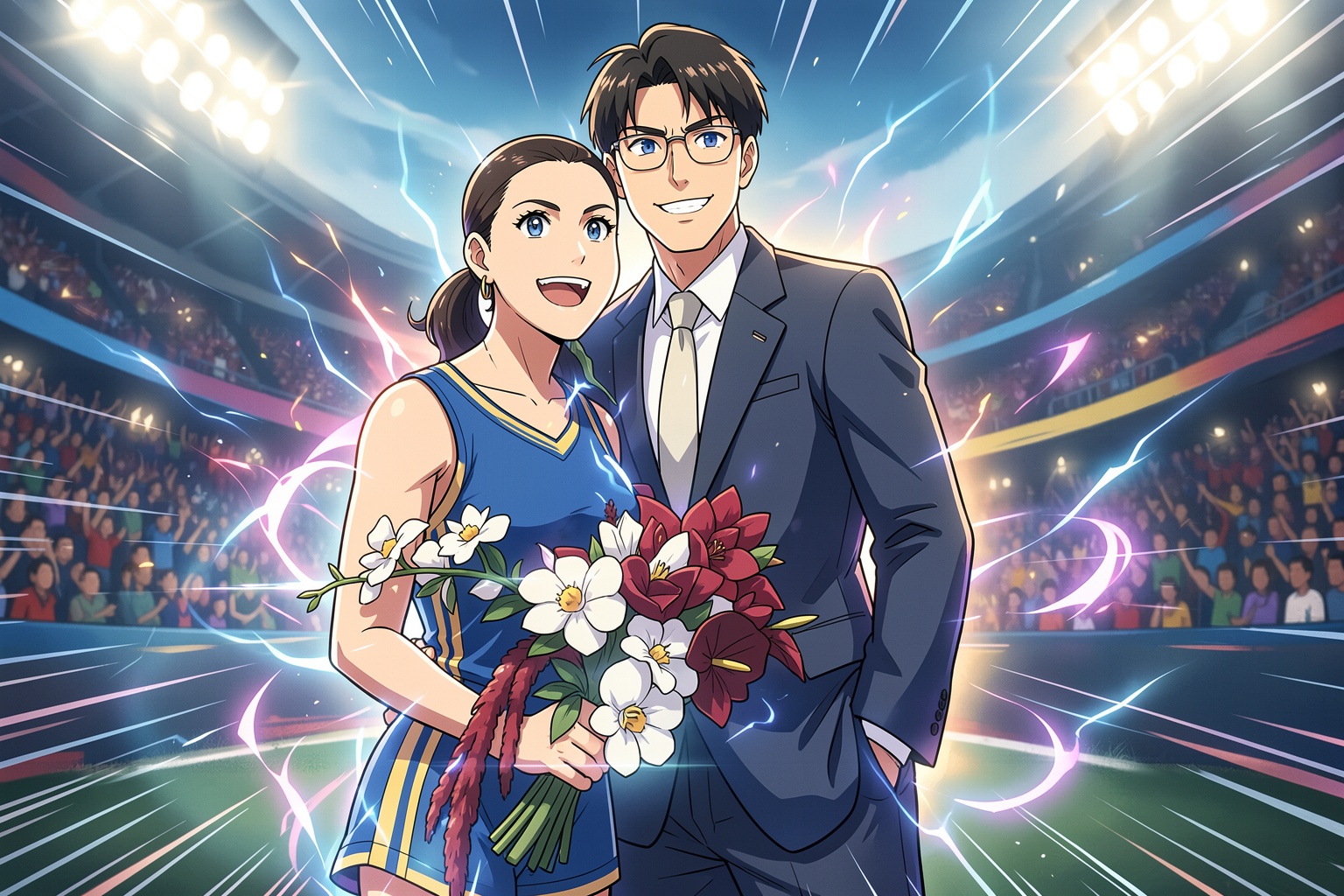 Sports Anime AI style example